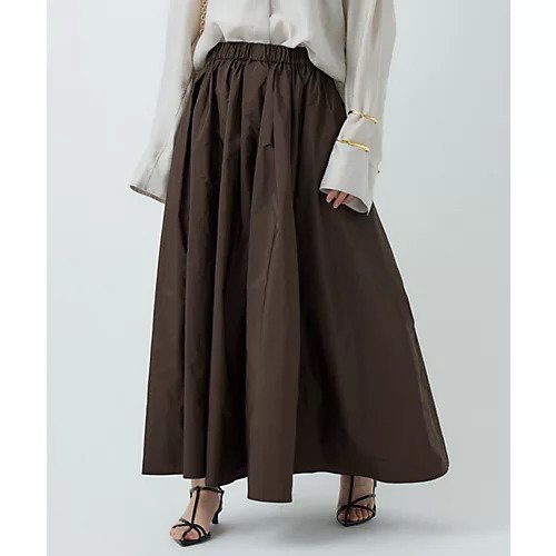 【カオス/Chaos】のシャロンタフタスカート インテリア・キッズ・メンズ・レディースファッション・服の通販 founy(ファニー) ファッション Fashion レディースファッション Fashion for Women スカート Skirts ギャザー Gathered, Ruffled フロント Front, Front Design ガナッシュブラウン|ID: prp329100004577650 ipo3291000000034504754