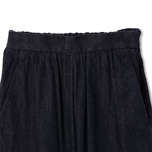 【ペールジュート/Pale Jute】のgather pants 人気、トレンドファッション・服の通販 founy(ファニー) 　ファッション　Fashion　レディースファッション　Fashion for Women　パンツ　Pants & Trousers　ギャザー　Gathered, Ruffled　デニム　Denim, Jeans Material　ポケット　Pocket, Pocket Detail　リラックス　Relax, Relaxed Fit　定番　Standard, Basic Item　洗える　Machine Washable　other-3|ID: prp329100004577657 ipo3291000000032423918