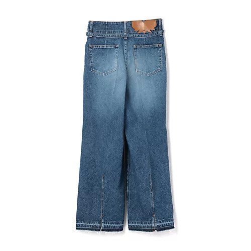【トーガ トゥ/TOGA TOO】のDenim pants 人気、トレンドファッション・服の通販 founy(ファニー) 　ファッション　Fashion　レディースファッション　Ladies' Fashion Online　パンツ　Pants　デニムパンツ　Denim Pants　2025年　2025　2025-2026秋冬・A/W　Aw/Autumn/Winter/Fw/Fall/2025-2026　ウエスタン　Western　スリット　Slit　デニム　Denim　トレンド　Trend　パッチ　Patch　フロント　Front　ユーズド　Used　ワイド　Wide　洗える　Washable　other-2|ID: prp329100004577665 ipo3291000000032423977