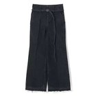 【トーガ トゥ/TOGA TOO】のDenim pants 人気、トレンドファッション・服の通販 founy(ファニー) ファッション Fashion レディースファッション Fashion for Women パンツ Pants & Trousers デニムパンツ・ジーンズ・美脚デニム Denim Jeans & Pants 2025年 2025 2025-2026秋冬・A/W Autumn/Winter 2025–26 AW25–26 ウエスタン Western Style スリット Slit, Slit Detail デニム Denim, Jeans Material トレンド Trend, Trending Now パッチ Patch, Appliqué フロント Front, Front Design ユーズド Used, Vintage-Look ワイド Wide, Wide Fit 洗える Machine Washable thumbnail BLACK|ID: prp329100004577665 ipo3291000000034865287