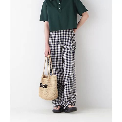 【ヒューマンウーマン/HUMAN WOMAN】のギンガムチェックワンタックセミワイドパンツ インテリア・キッズ・メンズ・レディースファッション・服の通販 founy(ファニー) https://founy.com/ ファッション Fashion レディースファッション Ladies' Fashion Online パンツ Pants & Trousers おすすめ Recommend ギンガム Gingham スタンダード Standard ストレート Straight チェック Check リラックス Relax ワッシャー Washer 夏 Summer |ID: prp329100004577666 ipo3291000000032703492