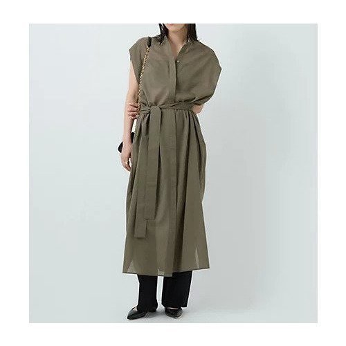 【カオス/Chaos】のロジェワンピース インテリア・キッズ・メンズ・レディースファッション・服の通販 founy(ファニー) 　ファッション　Fashion　レディースファッション　WOMEN　ワンピース　Dress　おすすめ　Recommend　ノースリーブ　No Sleeve　夏　Summer　秋　Autumn/Fall　羽織　Haori　オリーブ|ID: prp329100004577668 ipo3291000000032424000