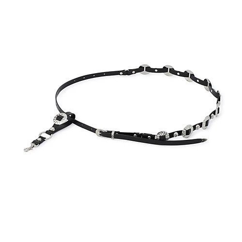【トーガ トゥ/TOGA TOO】のConcho narrow belt インテリア・キッズ・メンズ・レディースファッション・服の通販 founy(ファニー) 　ファッション　Fashion　レディースファッション　Ladies' Fashion Online　2025年　2025　BLACK|ID: prp329100004577685 ipo3291000000032424124