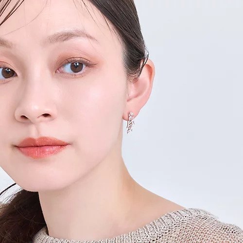 【フィービィー/phoebe】のリーフグレースビジューピアス&イヤリング ローズゴールド 人気、トレンドファッション・服の通販 founy(ファニー) 　ファッション　Fashion　レディースファッション　Ladies' Fashion Online　ジュエリー　Jewelry　リング　Rings　イヤリング　Earrings　イヤリング　Earrings　エレガント 上品　Elegant　モチーフ　Motif　リーフ　Leaf　ローズ　Rose　other-3|ID: prp329100004577710 ipo3291000000032424294
