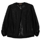 【ペールジュート/Pale Jute】のlight lace jacket 人気、トレンドファッション・服の通販 founy(ファニー) ファッション Fashion レディースファッション Ladies' Fashion Online アウター Coat Outerwear ジャケット Jackets ギャザー Gather フロント Front ブルゾン Blouson リラックス Relax レース Race 夏 Summer 定番 Standard 洗える Washable 羽織 Haori thumbnail black|ID: prp329100004577726 ipo3291000000032424392