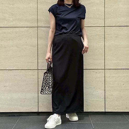 【エクラ/eclat】の【別注】ボタンスリットリブスカート 人気、トレンドファッション・服の通販 founy(ファニー) 　ファッション　Fashion　レディースファッション　Fashion for Women　スカート　Skirts　シンプル　Simple, Minimal　スマート　Smart, Elegant　スリット　Slit, Slit Detail　ドローコード　Drawcord, Drawstring Cord　バランス　Balance, Style Balance　フロント　Front, Front Design　別注　Limited Edition, Custom Order　洗える　Machine Washable　other-2|ID: prp329100004578716 ipo3291000000033231410