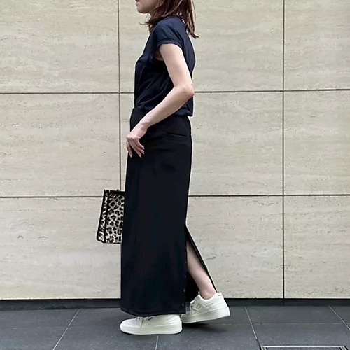 【エクラ/eclat】の【別注】ボタンスリットリブスカート 人気、トレンドファッション・服の通販 founy(ファニー) 　ファッション　Fashion　レディースファッション　Fashion for Women　スカート　Skirts　シンプル　Simple, Minimal　スマート　Smart, Elegant　スリット　Slit, Slit Detail　ドローコード　Drawcord, Drawstring Cord　バランス　Balance, Style Balance　フロント　Front, Front Design　別注　Limited Edition, Custom Order　洗える　Machine Washable　other-3|ID: prp329100004578716 ipo3291000000033231412