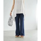 【スタイルデリ/STYLE DELI】の【Made in JAPAN】涼しい綿テレコ裾ベンツスリットパンツ ネイビー|ID: prp329100004579244 ipo3291000000032439720