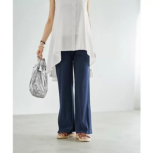 【スタイルデリ/STYLE DELI】の【Made in JAPAN】涼しい綿テレコ裾ベンツスリットパンツ 人気、トレンドファッション・服の通販 founy(ファニー) 　ファッション　Fashion　レディースファッション　Fashion for Women　パンツ　Pants & Trousers　カットソー　Cut and Sewn Top　サマー　Summer, Summer Style　ジャケット　Jacket, Outerwear　スタイリッシュ　Stylish, Fashionable　ストレート　Straight, Straight Cut　スニーカー　Sneakers, Trainers　スマート　Smart, Elegant　スリット　Slit, Slit Detail　タンク　Tank Top, Sleeveless Top　テレコ　Ribbed, Rib Stitch　定番　Standard, Basic Item　ラップ　Wrap, Wrap Design　リラックス　Relax, Relaxed Fit　ループ　Loop, Loop Knit　レギンス　Leggings, Stretch Pants　ワイド　Wide, Wide Fit　日本製　Made In Japan　夏　Summer　 other-1|ID: prp329100004579244 ipo3291000000032733342