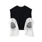 【アドーア/ADORE】のクロシェドッキングブラウス ネイビー|ID: prp329100004580190 ipo3291000000032451082