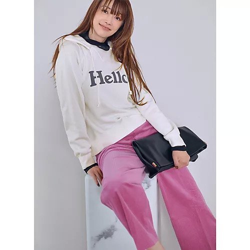 【マディソンブルー/MADISONBLUE】のHELLO HOODIE 人気、トレンドファッション・服の通販 founy(ファニー) ファッション Fashion レディースファッション Fashion for Women インナー Innerwear スウェット / スエット Sweatshirt, Sweatwear パール Pearl, Pearl Accent リメイク Remake, Reconstructed other-2|ID: prp329100004580206 ipo3291000000034069172