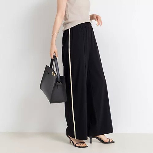 【ノーリーズソフィー/NOLLEY'S sophi】のウォッシャブルサイドライントリコットパンツ 人気、トレンドファッション・服の通販 founy(ファニー) 　ファッション　Fashion　レディースファッション　Ladies' Fashion Online　パンツ　Pants　2025年　2025　2025春夏・S/S　Ss,Spring/Summer,2025　サテン　Satin　ジャージ　Jersey　ストレッチ　Stretch　センター　Center　ドローコード　Draw Cord　 other-1|ID: prp329100004580215 ipo3291000000032451221