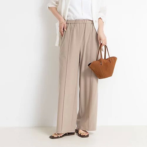 【ノーリーズソフィー/NOLLEY'S sophi】のウォッシャブルサイドライントリコットパンツ 人気、トレンドファッション・服の通販 founy(ファニー) 　ファッション　Fashion　レディースファッション　Ladies' Fashion Online　パンツ　Pants　2025年　2025　2025春夏・S/S　Ss,Spring/Summer,2025　サテン　Satin　ジャージ　Jersey　ストレッチ　Stretch　センター　Center　ドローコード　Draw Cord　other-2|ID: prp329100004580215 ipo3291000000032451227