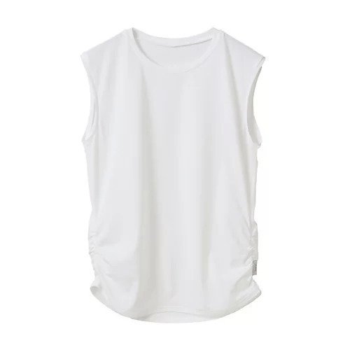 【ジュリエ/Julier】の【定番】ライトプライム ライトフィットタンクトップ インテリア・キッズ・メンズ・レディースファッション・服の通販 founy(ファニー) 　ファッション　Fashion　レディースファッション　Fashion for Women　スポーツウェア　Functional & Stylish Sportswear　ギャザー　Gathered, Ruffled　シンプル　Simple, Minimal　ストレッチ　Stretch, Stretchy Fabric　タンク　Tank Top, Sleeveless Top　定番　Standard, Basic Item　人気　Popular, Best Seller　フィット　Fit, Slim Fit　ヨガ　Yoga, Yoga Wear　ホワイト|ID: prp329100004580236 ipo3291000000032451390