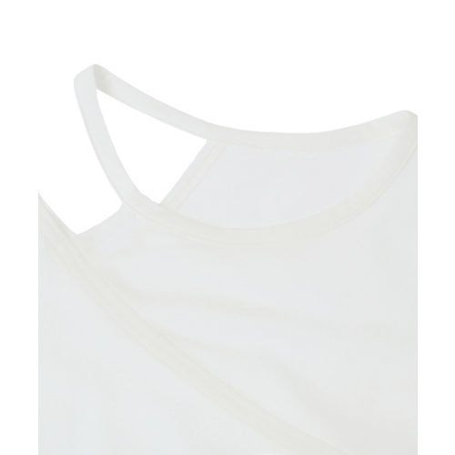 【ジュリエ/Julier】のライトプライム デザイントップス 人気、トレンドファッション・服の通販 founy(ファニー) 　ファッション　Fashion　レディースファッション　Fashion for Women　トップス・カットソー　Cut & Sew Tops　アシンメトリー　Asymmetrical Style　インナー　Innerwear　ストレッチ　Stretch, Stretchy Fabric　半袖　Short Sleeve, Half Sleeve　ヨガ　Yoga, Yoga Wear　ラップ　Wrap, Wrap Design　おすすめ　Recommended / Our Picks　夏　Summer　other-3|ID: prp329100004580238 ipo3291000000032451414