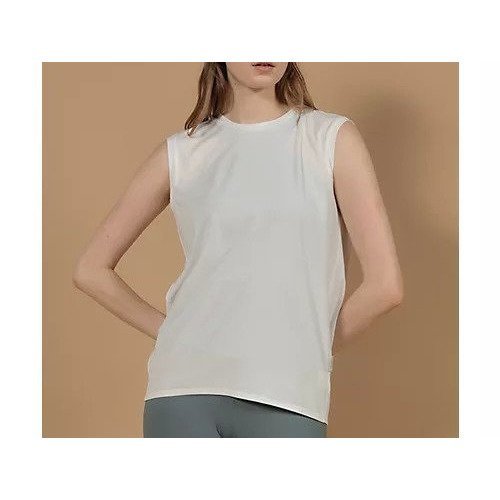 【ジュリエ/Julier】のライトプライム ノースリーブプルオーバー インテリア・キッズ・メンズ・レディースファッション・服の通販 founy(ファニー) 　ファッション　Fashion　レディースファッション　Fashion for Women　トップス・カットソー　Cut & Sew Tops　キャミソール&ノースリーブ　Camisoles & Sleeveless Tops　カジュアルプルオーバー・ニットトップス　Pullovers & Knit Tops / Casual Pullovers　ストレッチ　Stretch, Stretchy Fabric　ノースリーブ　Sleeveless, No-Sleeve　バランス　Balance, Style Balance　ヨガ　Yoga, Yoga Wear　レギンス　Leggings, Stretch Pants　エレガント 上品　Elegant　ホワイト|ID: prp329100004580240 ipo3291000000032451426