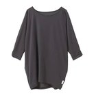 【ジュリエ/Julier】の【定番】ライトプライム ハーフスリーブプルオーバー チャコール|ID: prp329100004580242 ipo3291000000032451441