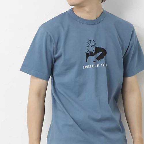 【ノーリーズ グッドマン/NOLLEY'S goodman / MEN】の【STONEWOLD】Something In The Way プリントTシャツ 25SS インテリア・キッズ・メンズ・レディースファッション・服の通販 founy(ファニー) 　ファッション　Fashion　メンズファッション　Fashion for Men　2025年　2025　2025春夏・S/S　Spring/Summer 2025 SS25　おすすめ　Recommended / Our Picks　ギフト プレゼント　Gift / Present　サンダル　Sandals, Summer Shoes　ショーツ　Shorts, Short Pants　フィット　Fit, Slim Fit　プリント　Print, Printed Pattern　ベーシック　Basic, Essential　レギュラー　Regular, Standard Fit　ヴィンテージ　Vintage Style　夏　Summer　ブルー|ID: prp329100004580270 ipo3291000000032717227
