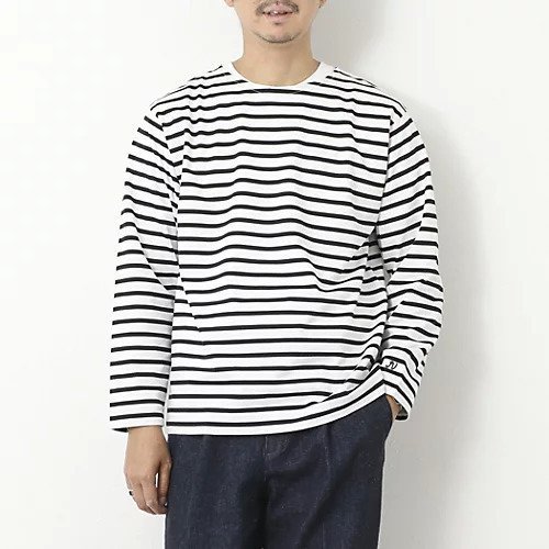 【ノーリーズ グッドマン/NOLLEY'S goodman / MEN】のMVSシルケットボーダーBN 人気、トレンドファッション・服の通販 founy(ファニー) 　ファッション　Fashion　メンズファッション　Fashion for Men　インナー　Innerwear　カットソー　Cut and Sewn Top　カーディガン　Cardigan, Knitwear　シルケット　Silket, Silky Cotton　ジャケット　Jacket, Outerwear　チェーン　Chain, Chain Strap　なめらか　Smooth, Silky Texture　バスク　Basque, Basque Style　ブルゾン　Blouson, Bomber Jacket　ボーダー　Border, Stripe　リラックス　Relax, Relaxed Fit　おすすめ　Recommended / Our Picks　エレガント 上品　Elegant　other-3|ID: prp329100004580276 ipo3291000000033527634