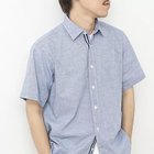 【ノーリーズ グッドマン/NOLLEY'S goodman / MEN】の綿麻レギュラーカラー テープシャツ 25SS ネイビー|ID: prp329100004580281 ipo3291000000033156557