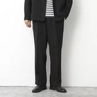 【ノーリーズ グッドマン/NOLLEY'S goodman / MEN】の《セットアップ対応》LANATEC ウーステッドサージ ストレッチイージーパンツ ブラック|ID: prp329100004580286 ipo3291000000032451747