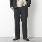 【ノーリーズ グッドマン/NOLLEY'S goodman / MEN】の《セットアップ対応》LANATEC ウーステッドサージ ストレッチイージーパンツ ダークネイビー|ID: prp329100004580286 ipo3291000000033616977