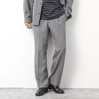 【ノーリーズ グッドマン/NOLLEY'S goodman / MEN】の《セットアップ対応》LANATEC ウーステッドサージ ストレッチイージーパンツ グレー|ID: prp329100004580286 ipo3291000000033616979
