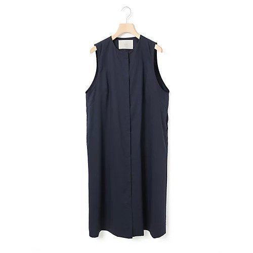 【ミディウミ/MidiUmi】のクルーネックジレワンピース 人気、トレンドファッション・服の通販 founy(ファニー) 　ファッション　Fashion　レディースファッション　Fashion for Women　アウター　Coat / Outerwear Collection　おすすめ　Recommended / Our Picks　ストレッチ　Stretch, Stretchy Fabric　ストレート　Straight, Straight Cut　セットアップ　Set-Up, Coordinated Outfit　フランス　France, French　ロング　Long, Long-Length　エレガント 上品　Elegant　other-2|ID: prp329100004583593 ipo3291000000032487086