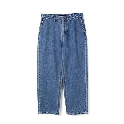 【ミズイロ インド/mizuiro ind】のストレートデニムパンツ 人気、トレンドファッション・服の通販 founy(ファニー) 　ファッション　Fashion　レディースファッション　Ladies' Fashion Online　パンツ　Pants　デニムパンツ　Denim Pants　ストレッチ　Stretch　ストレート　Straight　デニム　Denim　ベーシック　Basic　other-2|ID: prp329100004583599 ipo3291000000032487114