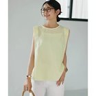 【スタイルデリ/STYLE DELI】のシンプルなサイドボックス麻混ブラウス 人気、トレンドファッション・服の通販 founy(ファニー) ファッション Fashion レディースファッション WOMEN トップス・カットソー Tops/Tshirt シャツ/ブラウス Shirts/Blouses イエロー Yellow カーディガン Cardigan ギャザー Gather シンプル Simple スクエア Square スリット Slit トッパー Topper トレンド Trend 定番 Standard ノースリーブ No Sleeve フォルム Form ボックス Box ラウンド Round レース Race 夏 Summer thumbnail エアリーイエロー|ID: prp329100004584397 ipo3291000000032499459
