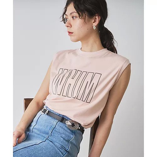 【ウィムガゼット/Whim Gazette】のノースリーブロゴTシャツ インテリア・キッズ・メンズ・レディースファッション・服の通販 founy(ファニー) 　ファッション　Fashion　レディースファッション　WOMEN　トップス・カットソー　Tops/Tshirt　キャミソール / ノースリーブ　No Sleeves　シャツ/ブラウス　Shirts/Blouses　ロング / Tシャツ　T-Shirts　コンパクト　Compact　ノースリーブ　No Sleeve　バランス　Balance　ベビー　Baby　ベーシック　Basic　2025年　2025　2025春夏・S/S　Ss,Spring/Summer,2025　ベビーピンク|ID: prp329100004584398 ipo3291000000032499466