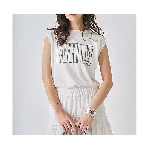 【ウィムガゼット/Whim Gazette】のノースリーブロゴTシャツ 人気、トレンドファッション・服の通販 founy(ファニー) 　ファッション　Fashion　レディースファッション　WOMEN　トップス・カットソー　Tops/Tshirt　キャミソール / ノースリーブ　No Sleeves　シャツ/ブラウス　Shirts/Blouses　ロング / Tシャツ　T-Shirts　コンパクト　Compact　ノースリーブ　No Sleeve　バランス　Balance　ベビー　Baby　ベーシック　Basic　2025年　2025　2025春夏・S/S　Ss,Spring/Summer,2025　other-3|ID: prp329100004584398 ipo3291000000032499468