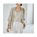 【スタイルデリ/STYLE DELI】のカットソーキャミと綿素材シアーシャツのセット 人気、トレンドファッション・服の通販 founy(ファニー) ファッション Fashion レディースファッション WOMEN トップス・カットソー Tops/Tshirt キャミソール / ノースリーブ No Sleeves シャツ/ブラウス Shirts/Blouses カットソー Cut and Sewn イエロー Yellow インナー Inner エアリー Airy 春 Spring カットソー Cut And Sew カフス Cuffs キャミ Cami キャミソール Camisole クール Cool シアー Sheer ショルダー Shoulder シンプル Simple スリット Slit ドロップ Drop ネップ Nep Yarn ノースリーブ No Sleeve 長袖 Long Sleeve バランス Balance フロント Front ラウンド Round 夏 Summer エレガント 上品 Elegant thumbnail エアリーベージュ|ID: prp329100004584399 ipo3291000000032499472