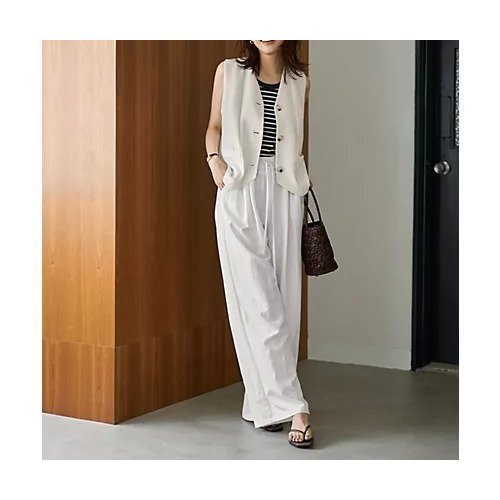 【スタイルデリ/STYLE DELI】の【LUXE】スタイリッシュベストトップス 人気、トレンドファッション・服の通販 founy(ファニー) 　ファッション　Fashion　レディースファッション　WOMEN　アウター　Coat Outerwear　トップス・カットソー　Tops/Tshirt　ベスト/ジレ　Gilets/Vests　イエロー　Yellow　インナー　Inner　オレンジ　Orange　キャミソール　Camisole　クール　Cool　コンパクト　Compact　シンプル　Simple　スタイリッシュ　Stylish　スリット　Slit　スーツ　Suit　ノースリーブ　No Sleeve　フェミニン　Feminine　フロント　Front　ベスト　Vest　ポケット　Pocket　マーブル　Marble　ロング　Long　ワイド　Wide　夏　Summer　other-2|ID: prp329100004584400 ipo3291000000032499478
