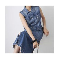 【ウィムガゼット/Whim Gazette】のDENIMワンピース 人気、トレンドファッション・服の通販 founy(ファニー) ファッション Fashion レディースファッション WOMEN ワンピース Dress 2025年 2025 2025春夏・S/S Ss,Spring/Summer,2025 スリット Slit デニム Denim フロント Front ロング Long ヴィンテージ Vintage |ID:prp329100004584401