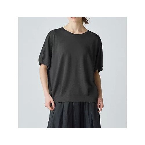 【ミディウミ/MidiUmi】のリネンコクーンプルオーバー インテリア・キッズ・メンズ・レディースファッション・服の通販 founy(ファニー) 　ファッション　Fashion　レディースファッション　Fashion for Women　トップス・カットソー　Cut & Sew Tops　カジュアルプルオーバー・ニットトップス　Pullovers & Knit Tops / Casual Pullovers　カーディガン　Cardigan, Knitwear　ベスト　Vest, Waistcoat　リネン　Linen, Linen Fabric　人気　Popular, Best Seller　夏　Summer　巾着　Drawstring Bag, Kinchaku　ブラック|ID: prp329100004584459 ipo3291000000032500087
