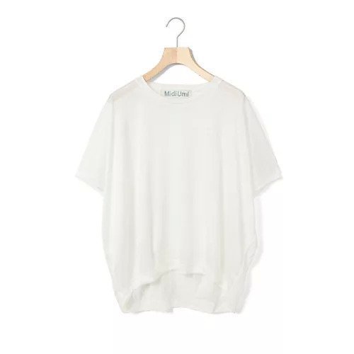 【ミディウミ/MidiUmi】のリネンコクーンプルオーバー インテリア・キッズ・メンズ・レディースファッション・服の通販 founy(ファニー) 　ファッション　Fashion　レディースファッション　Fashion for Women　トップス・カットソー　Cut & Sew Tops　カジュアルプルオーバー・ニットトップス　Pullovers & Knit Tops / Casual Pullovers　カーディガン　Cardigan, Knitwear　ベスト　Vest, Waistcoat　リネン　Linen, Linen Fabric　人気　Popular, Best Seller　夏　Summer　巾着　Drawstring Bag, Kinchaku　オフホワイト|ID: prp329100004584459 ipo3291000000032523569