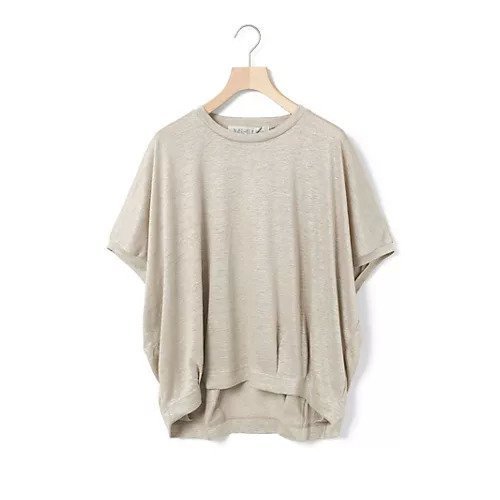 【ミディウミ/MidiUmi】のリネンコクーンプルオーバー インテリア・キッズ・メンズ・レディースファッション・服の通販 founy(ファニー) 　ファッション　Fashion　レディースファッション　Fashion for Women　トップス・カットソー　Cut & Sew Tops　カジュアルプルオーバー・ニットトップス　Pullovers & Knit Tops / Casual Pullovers　カーディガン　Cardigan, Knitwear　ベスト　Vest, Waistcoat　リネン　Linen, Linen Fabric　人気　Popular, Best Seller　夏　Summer　巾着　Drawstring Bag, Kinchaku　ベージュ|ID: prp329100004584459 ipo3291000000032523571