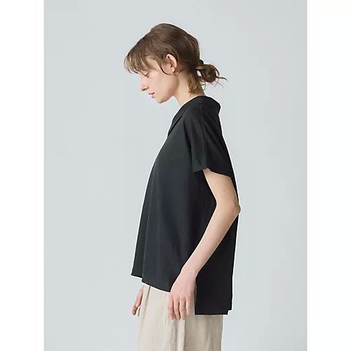 【ミディウミ/MidiUmi】の襟付きリネンプルオーバー 人気、トレンドファッション・服の通販 founy(ファニー) 　ファッション　Fashion　レディースファッション　Fashion for Women　トップス・カットソー　Cut & Sew Tops　カジュアルプルオーバー・ニットトップス　Pullovers & Knit Tops / Casual Pullovers　カーディガン　Cardigan, Knitwear　スリット　Slit, Slit Detail　リネン　Linen, Linen Fabric　夏　Summer　巾着　Drawstring Bag, Kinchaku　other-3|ID: prp329100004584461 ipo3291000000032500102
