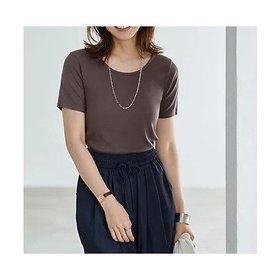 【スタイルデリ/STYLE DELI】 ジャケットの中に良い首開きとろみリブ半袖カットソー人気、トレンドファッション・服の通販 founy(ファニー) ファッション Fashion レディースファッション WOMEN アウター Coat Outerwear ジャケット Jackets イエロー Yellow インナー Inner 秋 Autumn/Fall カットソー Cut And Sew サロペット Overalls ジャケット Jacket ジャンスカ Janska ストーン Stone スリット Slit とろみ Thickness タンク Tank デコルテ Decolletage 定番 Standard なめらか Smooth 人気 Popularity パープル Purple フィット Fit 半袖 Short Sleeve ラウンド Round 夏 Summer |ID:prp329100004584462