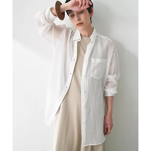 【ウィムガゼット/Whim Gazette】のラミーシャツ 人気、トレンドファッション・服の通販 founy(ファニー) 　ファッション　Fashion　レディースファッション　WOMEN　トップス・カットソー　Tops/Tshirt　シャツ/ブラウス　Shirts/Blouses　インナー　Inner　定番　Standard　フロント　Front　ポケット　Pocket　羽織　Haori　ヨーク　Yoke　夏　Summer　2025年　2025　2025春夏・S/S　Ss,Spring/Summer,2025　other-2|ID: prp329100004585386 ipo3291000000032512625
