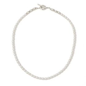 【シンパシー オブ ソウル/SYMPATHY OF SOUL Style】のRice Pearl T-bar Necklace 39cm 人気、トレンドファッション・服の通販 founy(ファニー) ファッション Fashion レディースファッション Ladies' Fashion Online ジュエリー Jewelry ネックレス Necklaces ネックレス Necklace パール Pearl |ID:prp329100004585387