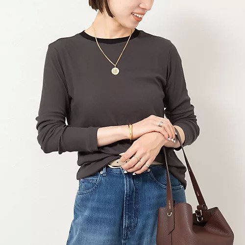 【ノーリーズソフィー/NOLLEY'S sophi】のシアー配色トリミングロンT インテリア・キッズ・メンズ・レディースファッション・服の通販 founy(ファニー) https://founy.com/ ファッション Fashion レディースファッション Fashion for Women トップス・カットソー Cut & Sew Tops ロングTシャツ・Tシャツ Longline T-Shirts & Tees 2025年 2025 2025-2026秋冬・A/W Autumn/Winter 2025–26 AW25–26 インナー Innerwear シアー Sheer, See-Through ジャケット Jacket, Outerwear トリミング Trimming, Decorative Edge フィット Fit, Slim Fit 定番 Standard, Basic Item 春 Spring |ID: prp329100004586546 ipo3291000000034806119