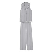 【スタイルデリ/STYLE DELI】の【BLK001】ドライタッチニットベストセットアップ 人気、トレンドファッション・服の通販 founy(ファニー) ファッション Fashion レディースファッション Fashion for Women アウター Coat / Outerwear Collection トップス・カットソー Cut & Sew Tops ニット Knit Tops & Sweaters ベスト&ジレ / 重ね着スタイル Vests & Gilets インナー Innerwear シンプル Simple, Minimal スリット Slit, Slit Detail セットアップ Set-Up, Coordinated Outfit センター Center, Center Line 定番 Standard, Basic Item なめらか Smooth, Silky Texture ベスト Vest, Waistcoat リラックス Relax, Relaxed Fit おすすめ Recommended / Our Picks 夏 Summer エレガント 上品 Elegant |ID:prp329100004586571