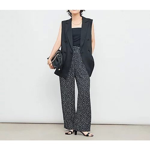 【ノーリーズ/NOLLEY'S】のウォッシャブルバックサテンセミワイドパンツ 人気、トレンドファッション・服の通販 founy(ファニー) 　ファッション　Fashion　レディースファッション　Ladies' Fashion Online　パンツ　Pants　バッグ　Bag　2025年　2025　2025-2026秋冬・A/W　Aw/Autumn/Winter/Fw/Fall/2025-2026　サテン　Satin　ワイド　Wide　吸水　Water Absorption　秋　Autumn/Fall　other-2|ID: prp329100004586575 ipo3291000000032523152