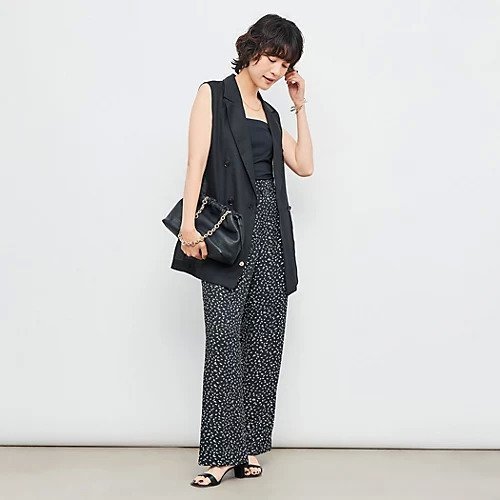 【ノーリーズ/NOLLEY'S】のウォッシャブルバックサテンセミワイドパンツ 人気、トレンドファッション・服の通販 founy(ファニー) 　ファッション　Fashion　レディースファッション　Ladies' Fashion Online　パンツ　Pants　バッグ　Bag　2025年　2025　2025-2026秋冬・A/W　Aw/Autumn/Winter/Fw/Fall/2025-2026　サテン　Satin　ワイド　Wide　吸水　Water Absorption　秋　Autumn/Fall　other-3|ID: prp329100004586575 ipo3291000000032523154