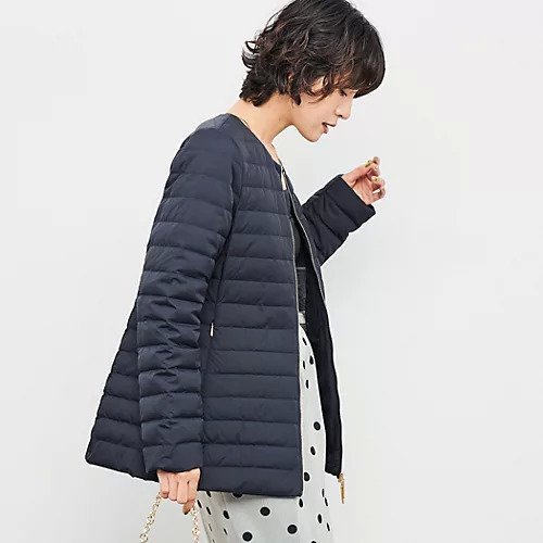 【ノーリーズ/NOLLEY'S】の【TATRAS/タトラス】FRANCESCA別注 インテリア・キッズ・メンズ・レディースファッション・服の通販 founy(ファニー) 　ファッション　Fashion　レディースファッション　Fashion for Women　イタリア　Italy　シェイプ　Shape, Slim Fit　スラックス　Slacks, Dress Pants　ダウン　Down, Puffer　ツイル　Twist, Twisted Detail　デニム　Denim, Jeans Material　定番　Standard, Basic Item　人気　Popular, Best Seller　バランス　Balance, Style Balance　フロント　Front, Front Design　ポケット　Pocket, Pocket Detail　別注　Limited Edition, Custom Order　ミラノ　Milano Style, Italian-Inspired　エレガント 上品　Elegant　2025年　2025　2025-2026秋冬・A/W　Autumn/Winter 2025–26 AW25–26　ネイビー|ID: prp329100004586599 ipo3291000000033937457