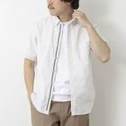 【ノーリーズ グッドマン/NOLLEY'S goodman / MEN】のT/C 半袖パラシュートBD 25SS グレイッシュベージュ|ID: prp329100004586624 ipo3291000000032523538
