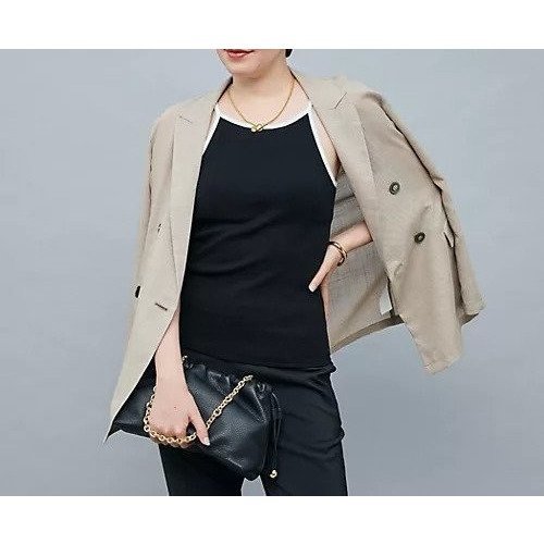【ノーリーズソフィー/NOLLEY'S sophi】のアメスリカップ付キャミソール 人気、トレンドファッション・服の通販 founy(ファニー) 　ファッション　Fashion　レディースファッション　Ladies' Fashion Online　トップス・カットソー　Tops/Tshirt　キャミソール / ノースリーブ　No Sleeves　2025年　2025　2025-2026秋冬・A/W　Aw/Autumn/Winter/Fw/Fall/2025-2026　おすすめ　Recommend　インナー　Inner　キャミソール　Camisole　ジャケット　Jacket　ストレッチ　Stretch　テレコ　Tereko　フィット　Fit　 other-1|ID: prp329100004586673 ipo3291000000032524159