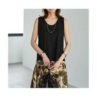 【スタイルデリ/STYLE DELI】の麻混タンクトップ型ブラウス 人気、トレンドファッション・服の通販 founy(ファニー) ファッション Fashion レディースファッション Ladies' Fashion Online トップス・カットソー Tops/Tshirt シャツ/ブラウス Shirts/Blouses イエロー Yellow カーディガン Cardigan キャミソール Camisole シンプル Simple ジャケット Jacket スリット Slit タンク Tank デコルテ Decolletage 定番 Standard ノースリーブ No Sleeve バランス Balance パープル Purple フィット Fit ラウンド Round ラベンダー Lavender リゾート Resort 夏 Summer thumbnail ブラック|ID: prp329100004586681 ipo3291000000032524532